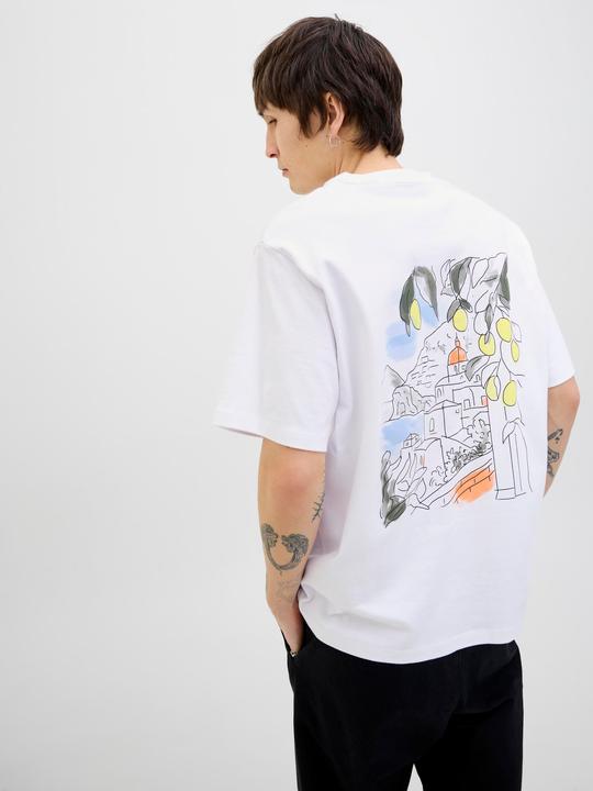 Produktbild Jack & Jones Gedruckt Rundhalsausschnitt T-shirt T-shirt (S)