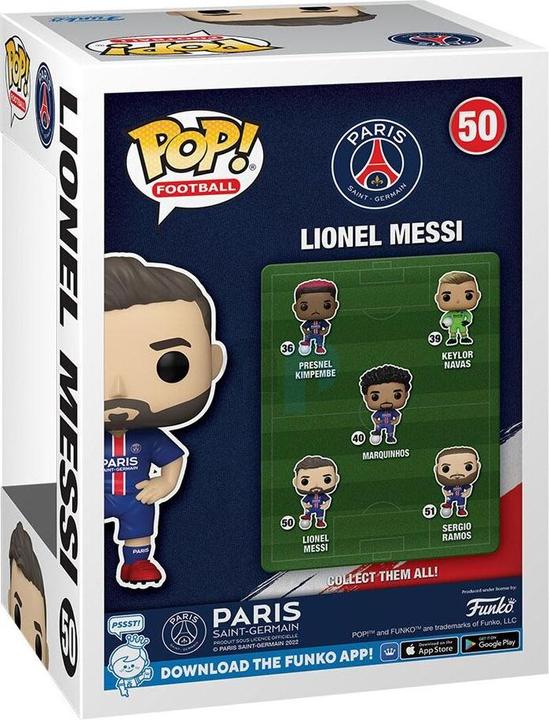 Actual product image Funko Paris Saint Germain : Lionel Messi