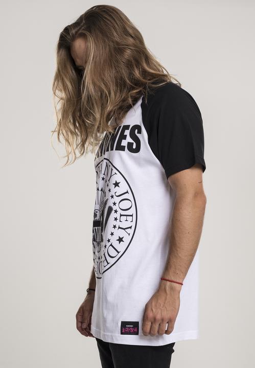 Immagine prodotto Mister Tee Maglietta Raglan dei Ramones Circle (M)