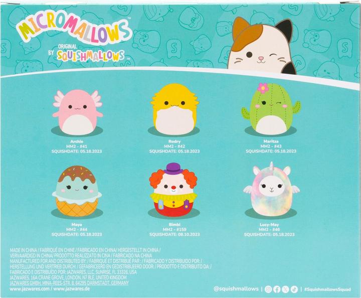 Produktbild Squishmallows Micromallows assortiert (6 cm)