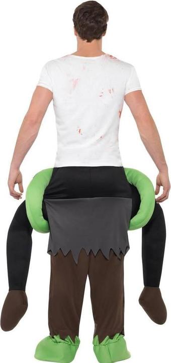 Actual product image Smiffys Unisex Adult Zombie Piggy Back Costume (One size)