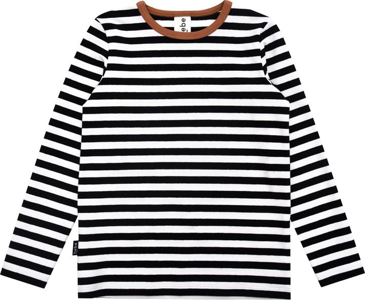 Actual product image Hebe Long sleeve shirt with stripes (104)