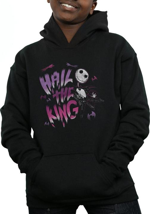 Image du produit Disney - Sweat à capuche NIGHTMARE BEFORE CHRISTMAS HAIL THE KING - Garçon (140, 146)
