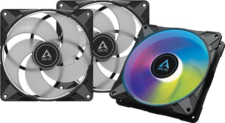 Arctic Ventilator P14 PWM PST A-RGB 0dB (Zwart) 3st Value Pack (140 mm, 3 x)