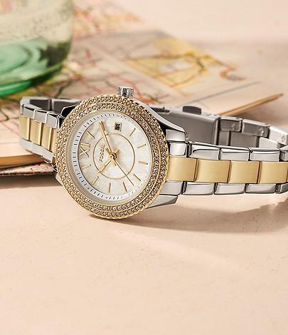 Actual product image Fossil Stella (Analogue wristwatch, 30 mm)