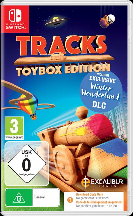 Actual product image Maxx Tech Tracks Winter Wonderland Kit For Switch (Switch, Switch Lite, Switch OLED, EN)