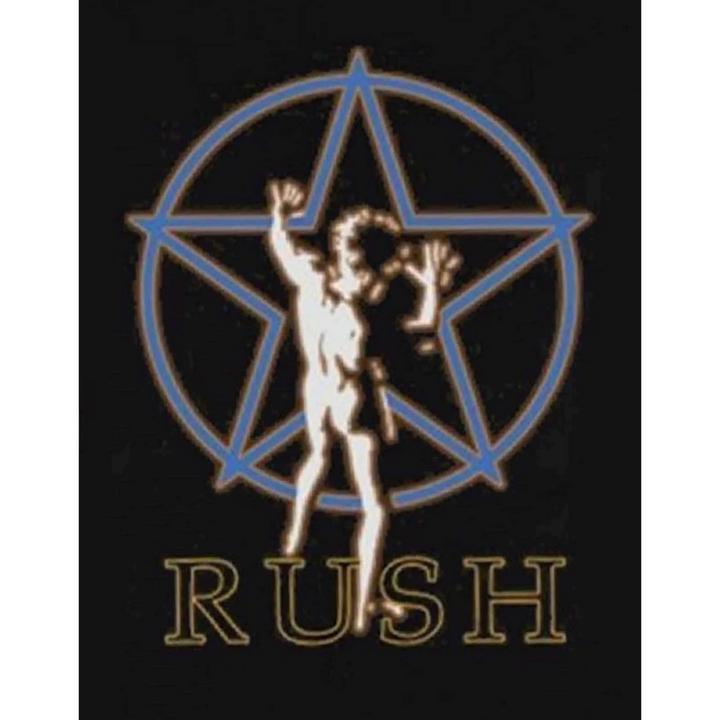 Actual product image Rush Unisex Adult Starman Glow T-Shirt (XXL)