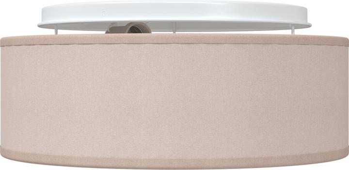 Produktbild VidaXL Deckenleuchten Flush Mount Taupe 30 cm Stoff E27 (E27)