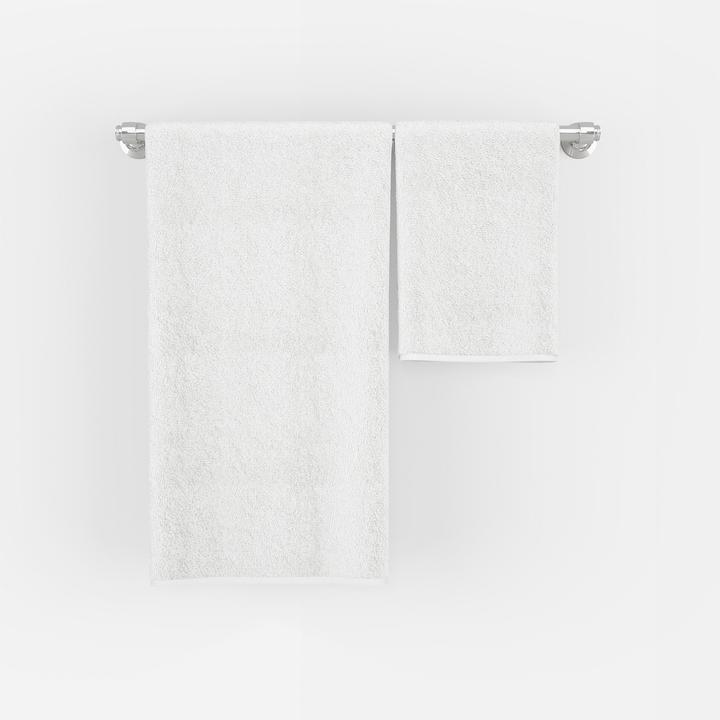 Image du produit Oliver Weber Collection Diademita set de 2 serviettes de douche, serviettes de bain, 70x140 cm, coton, blanc, 450 gr/m2 (70 x 140 cm)