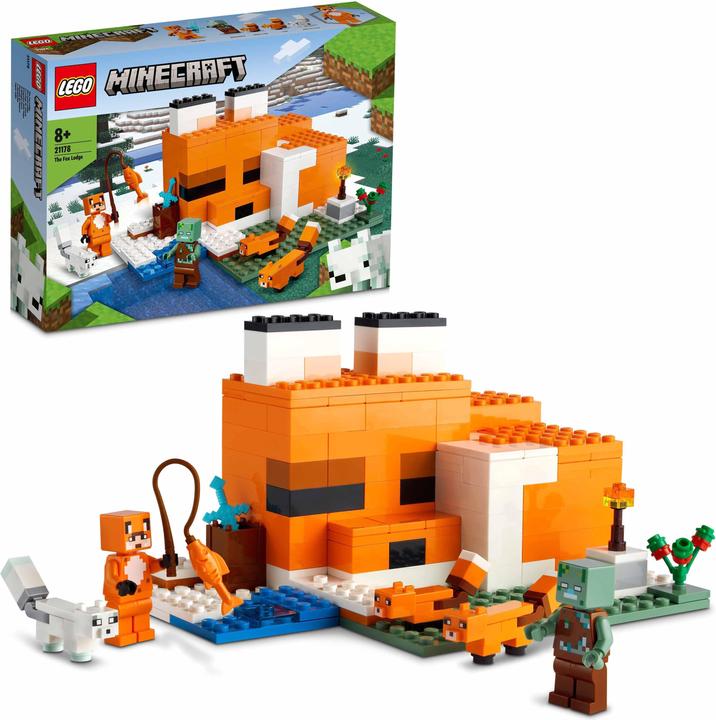 Immagine prodotto LEGO La casetta della volpe (21178, LEGO Minecraft)