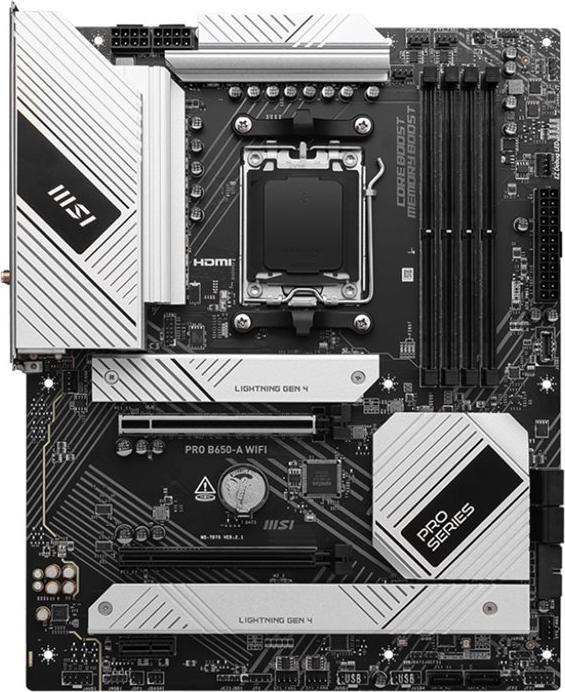 Immagine prodotto MSI PRO B650-A WIFI (AM5, AMD B650, ATX)