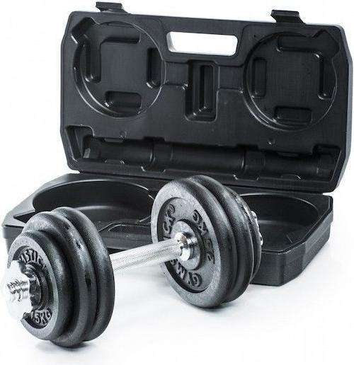 Immagine prodotto Gymstick Set di manubri regolabili (4 x 1,25 kg, 4 x 2,5 kg)