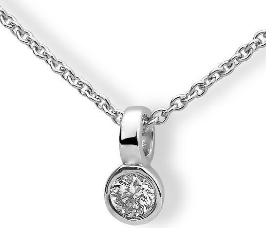 Produktbild Breuning ANHÄNGER - BRILL. 0,15 Ct. H/si (750/18 K Gold)