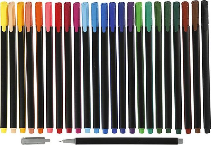 Produktbild Colortime Fineliner (373649) (Mehrfarbig, 24 x)
