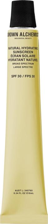 Actual product image Grown Alchemist Natural Hydrating Sunscreen Spf30 (Suntan cream, SPF 30, 10 ml)