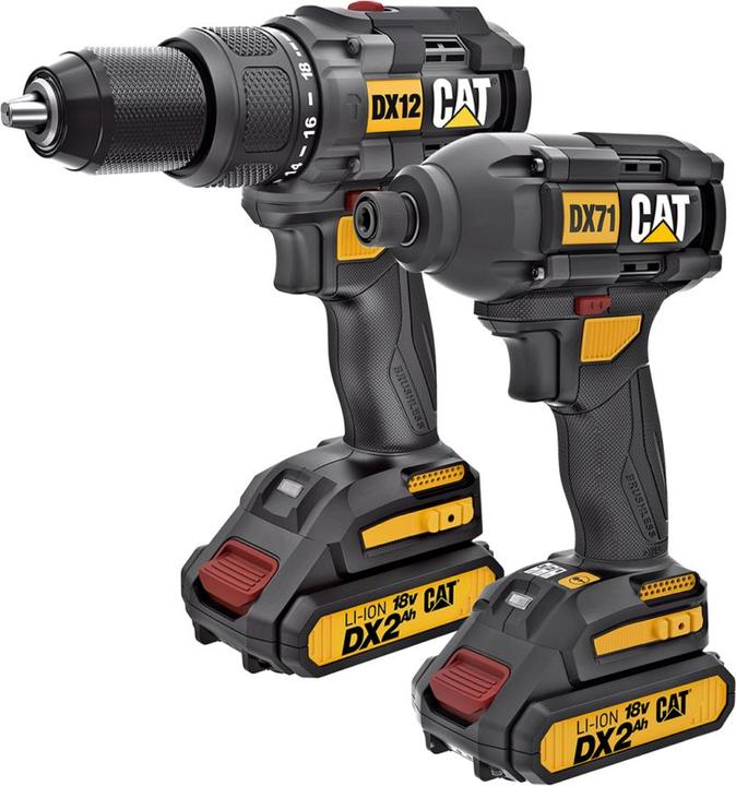 Cat 18v Combo Kit. Drill And Driver (Rechargeable battery operated)