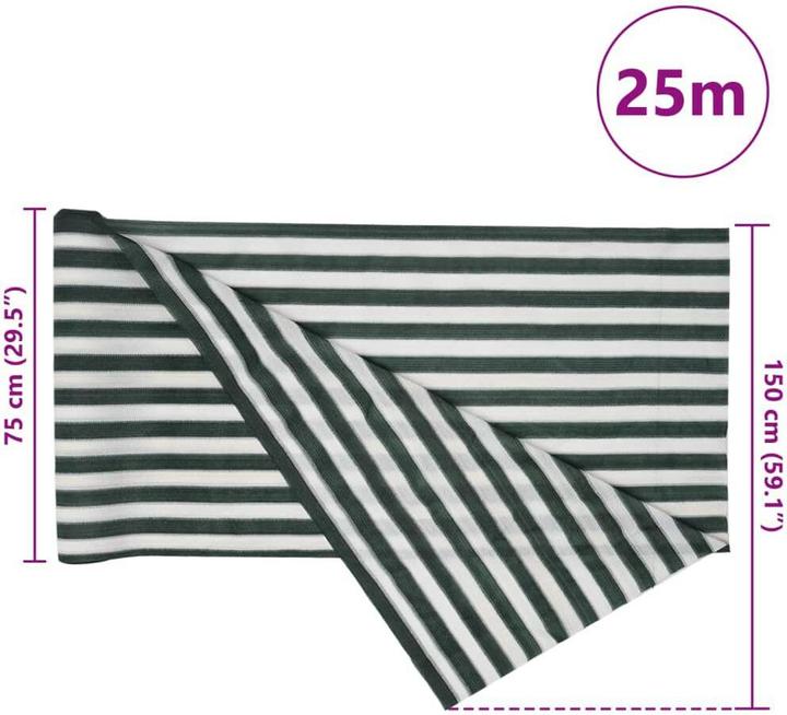 Immagine prodotto VidaXL Zaunblende HDPE 75 g/m² (250 cm)