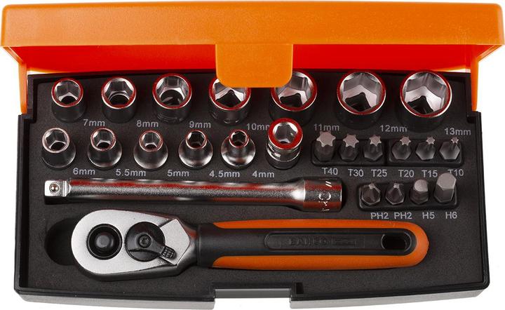 Produktbild Bahco Steckschlüssel-Satz (5 mm, 6 mm, 7 mm, 4 mm, 4.5 mm, 5.5 mm)