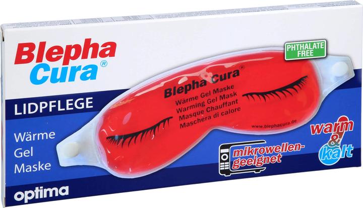 Actual product image Optima BlephaCura heat & cold gel mask for eyelid care, 1 pc. Masks