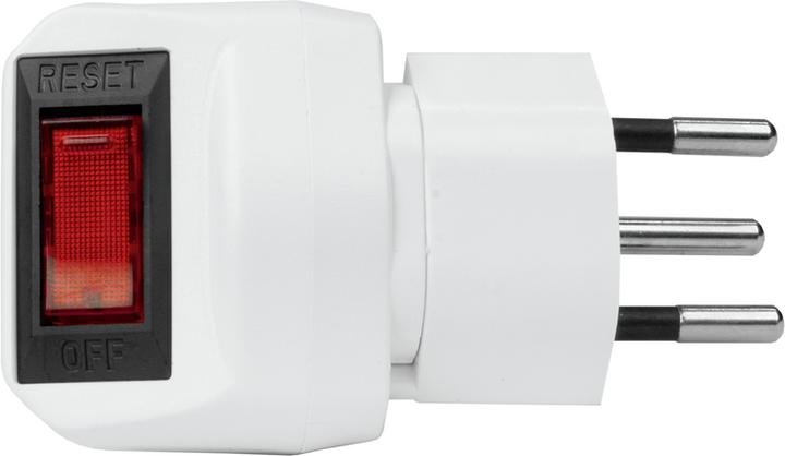 Actual product image Steffen Mounting plug with rocker switch (Type 12)