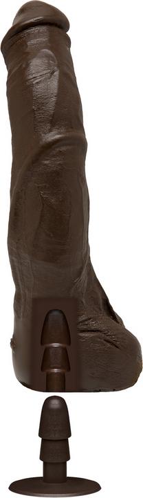 Actual product image Doc Johnson Black Thunder - Realistic Cock