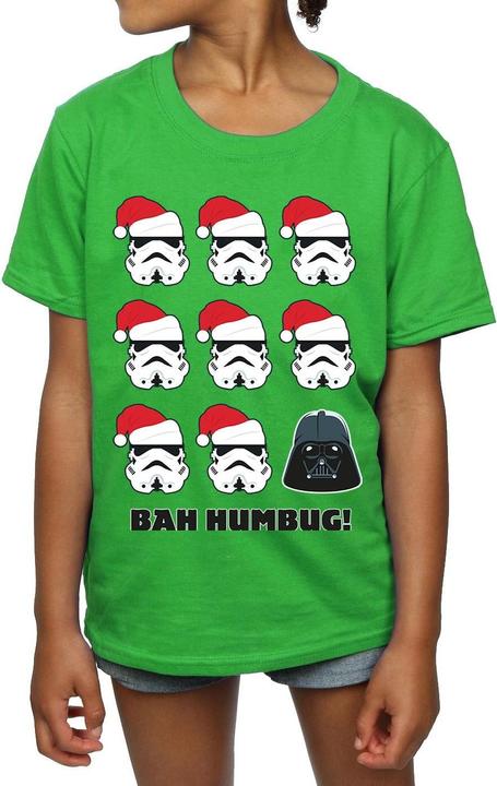 Immagine prodotto Star Wars Christmas Humbug Maglietta Ragazze (140, 146)