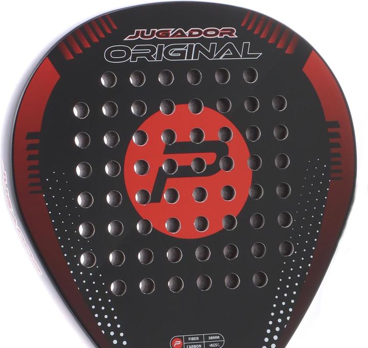 Image du produit Luxtri Raquette Padel Forme Goutte d’eau 360g Fibre de verre EVA Rouge-noire Jugador Sport Extérieur