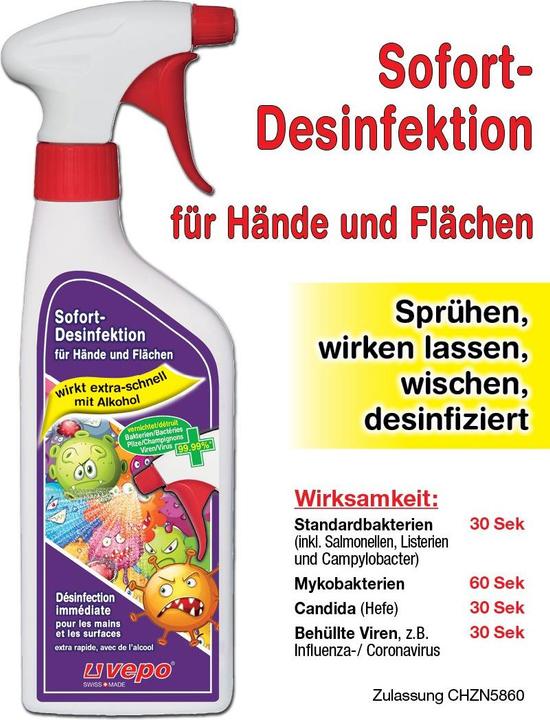 Produktbild Vepo Desinfektionsmittel (500 ml)