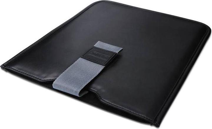 Produktbild Digitus Slim Ledertasche fuer iPad iPad2 iPad3 schwarz mit Gurtband und Klettverschluss (iPad 2010 (1.Gen), iPad 2011 (2. Gen))