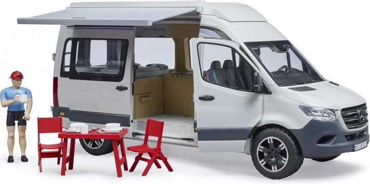 Actual product image Bruder Mercedes Benz Sprinter Camper with driver