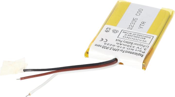 Produktbild AccuCell Akku Apple iPOD nano, 616-0223