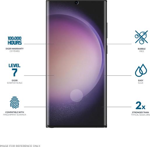 Produktbild Eiger Mountain Glass Clear Edge (1 Stück, Samsung Galaxy S23 Ultra)