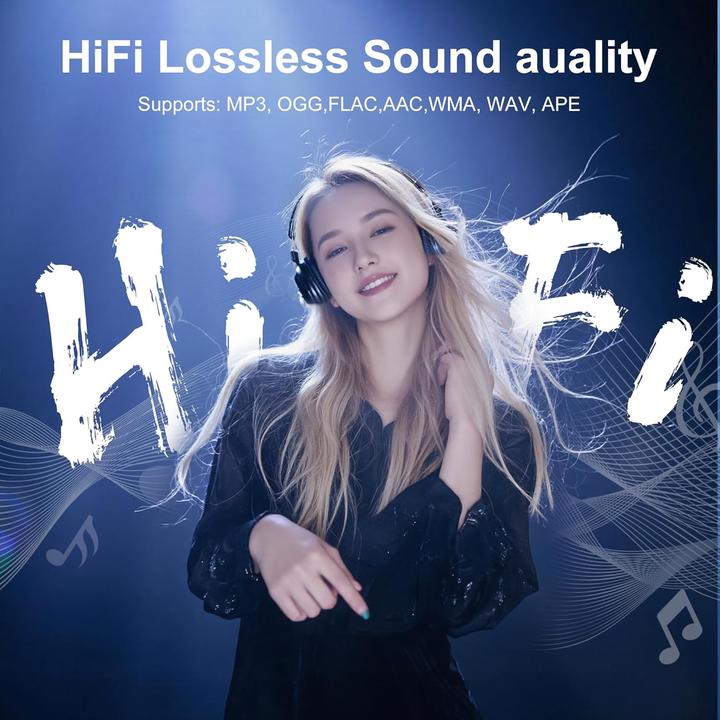 Actual product image Swofy MP3-Player mit Bluetooth 5.3 und Touchscreen (128 GB)