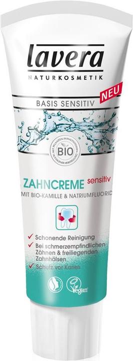 Produktbild Lavera basis sensitiv Zahncreme Sensitiv (75 ml)