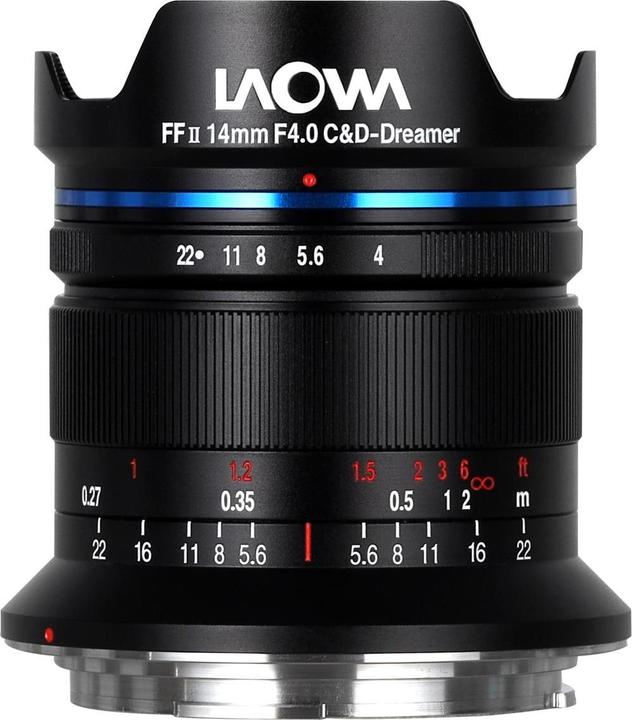 Image du produit Venus Optic Laowa 14mm f/4 FF RL Zero-D Sony FE (Sony E, Plein format)
