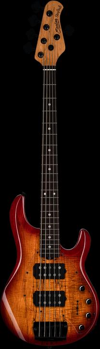 Bassgitarre, StingRay RAY35HH, Spalted Maple, Blood Orange Burst (Electric guitar)