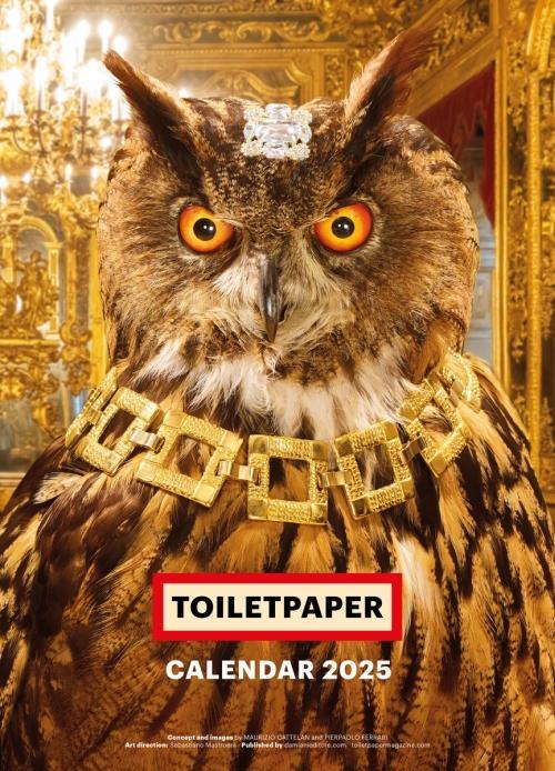 Produktbild Damiani Toiletpaper Calendar 2025 (Englisch)
