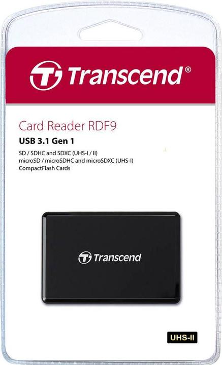 Image du produit Transcend Lecteur de carte TSRDF9K2 (USB 3.1)