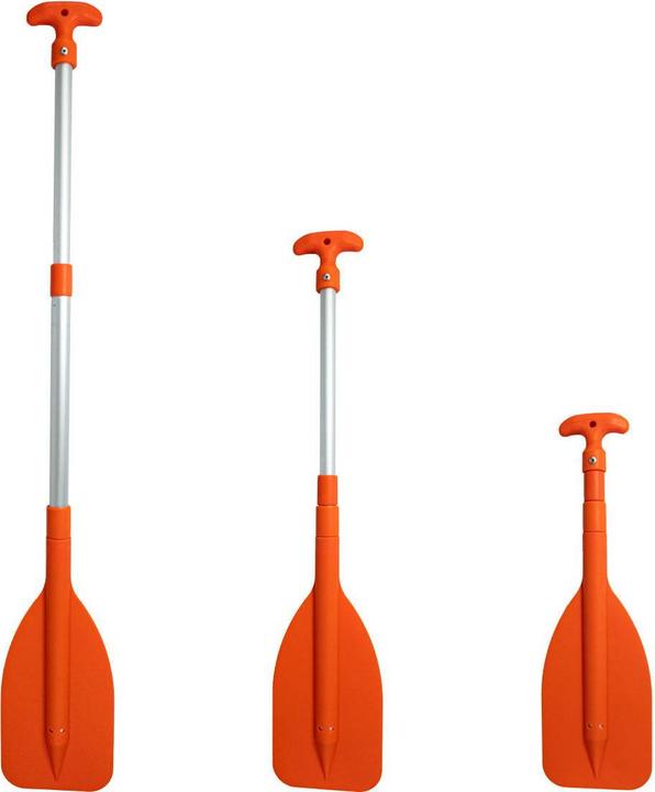 Compass Davis Teleskop Stechpaddel 3-teilig schwarz (106 cm, 3-piece)