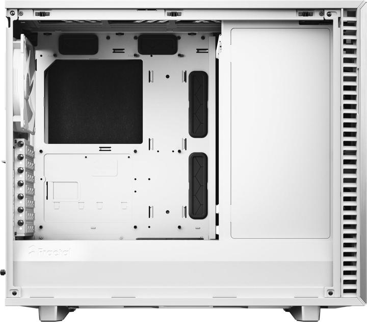 Actual product image Fractal Define 7 White Solid (mATX, Mini-ITX, ATX, E-ATX)
