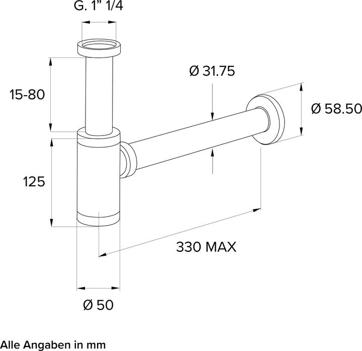 Actual product image Chris Bergen Design siphon (Bottle siphon)