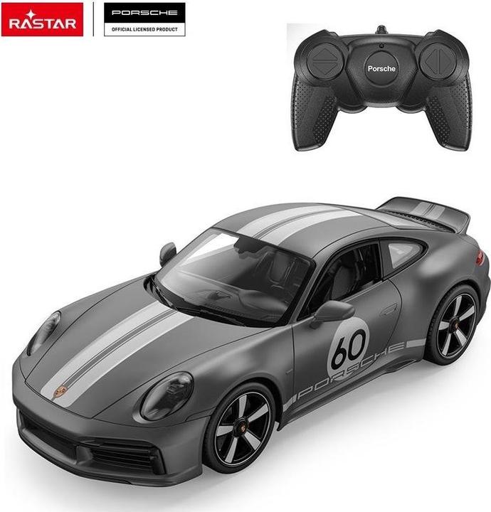 Immagine prodotto Rastar Porsche 911 Sport Classic Grigio R/C 1:16 (94900)