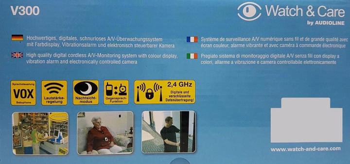 Produktbild Audioline Watch + Care V 300 (Babyphone mit Kamera, 250 m)