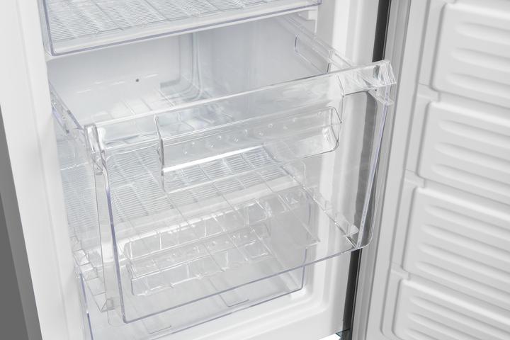 Actual product image Exquisit GS280-H-040E Freezer Freestanding E Stainless Steel (Stand-alone, 242 l)