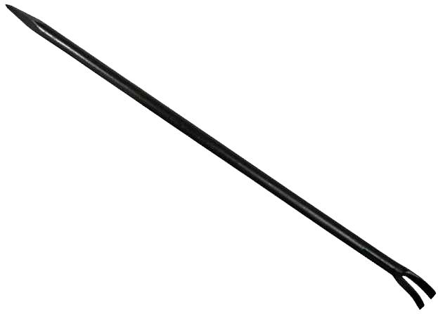 Produktbild Kuźnia Brechstange - Stemmeisen - Brecheisen - Nageleisen - Kuhfuss mit Nagelzieher - Länge: 450mm - Gewich