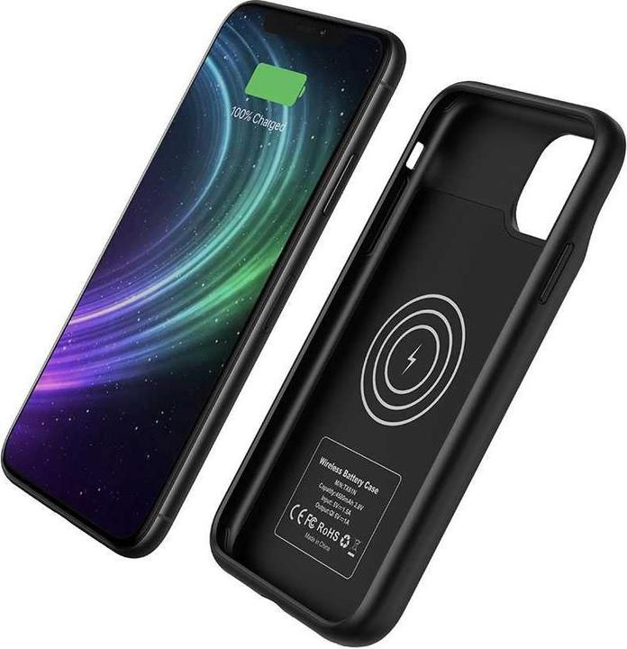Actual product image Porodo Wireless Power Case 4500mAh for iPhone 11 Pro Max (4500 mAh)