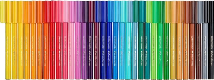 Actual product image Faber-Castell Felt tip pens Connector treasure chest (Multicoloured, 33 x)