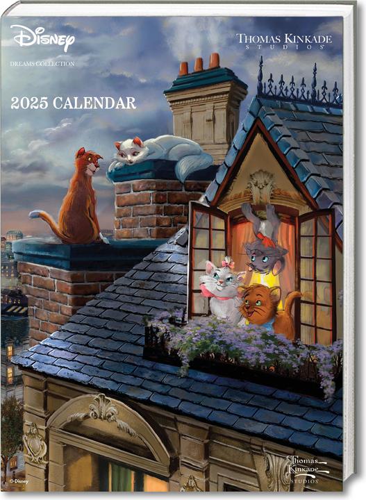Produktbild Thomas Kinkade: The Disney Dream Collection 2025 (18 x 21 cm, Englisch)