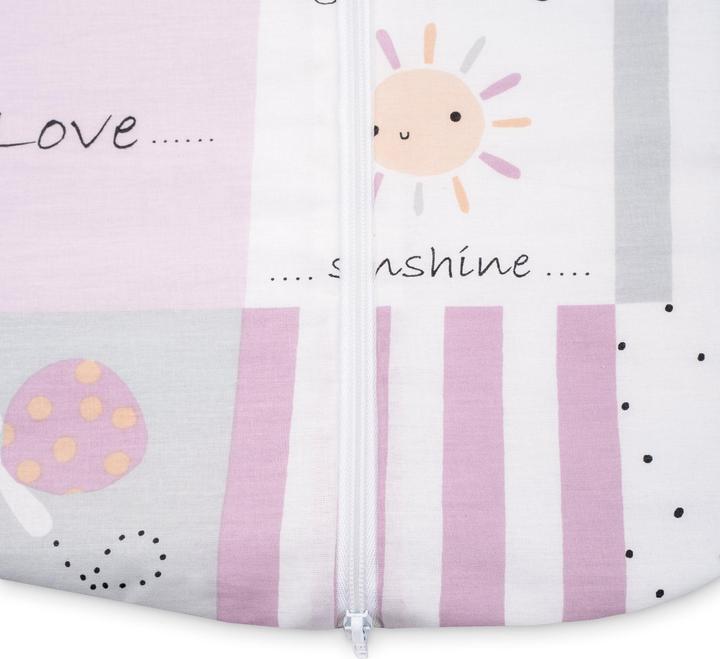 Actual product image Julius Zöllner Summer sleeping bag - Patch Rose (94 cm, 0.5 TOG)