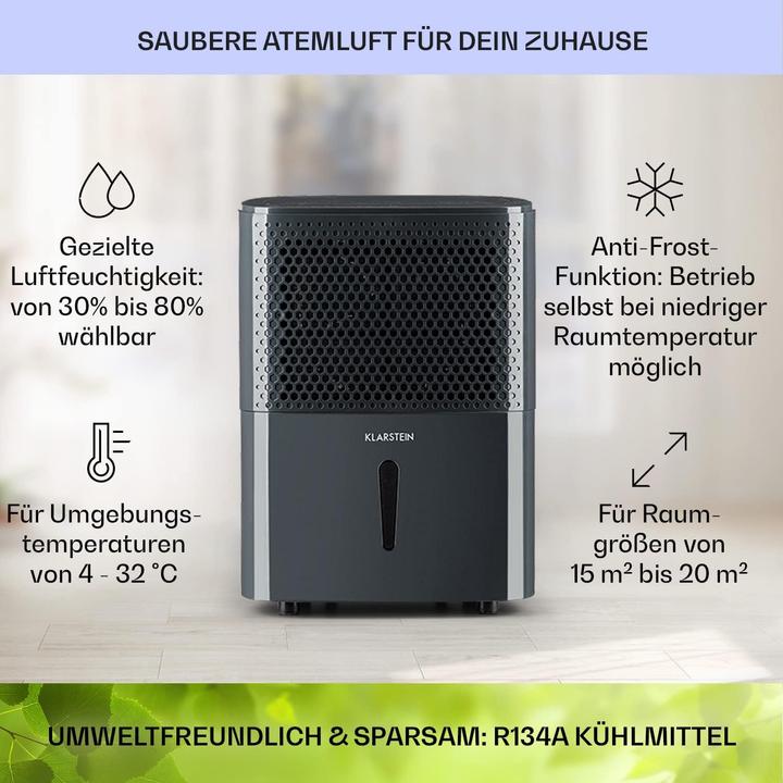 Actual product image Klarstein Dehumidifiers & air purifiers (20 m², 10 l/24h)